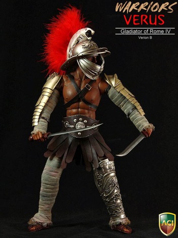 ACI 1/6 Scale 12" Warrior Series Gladiators of Rome IV Verus B Figure ACI16B #16B